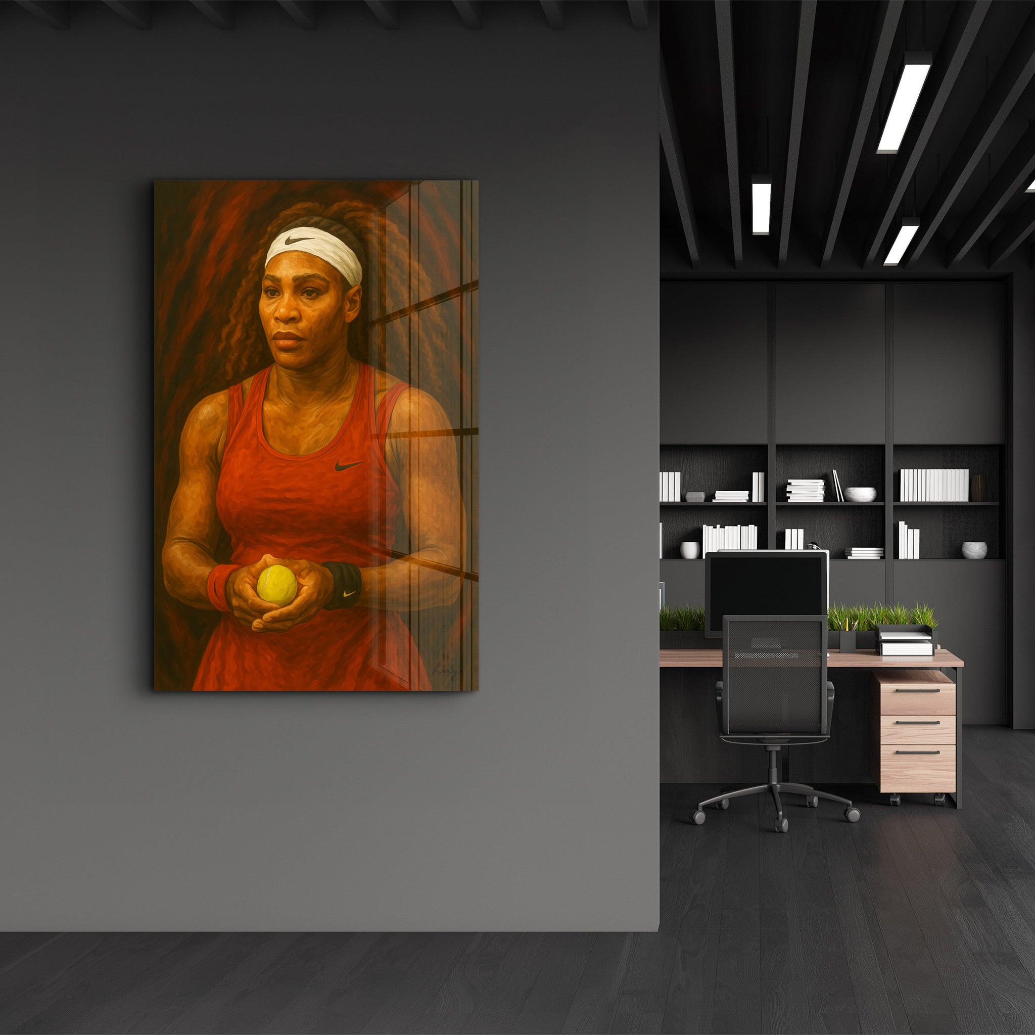 The Power – Glass Wall Art by HMZ