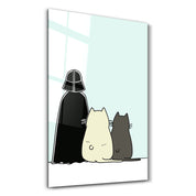 The Purr Side – Glass Wall Art