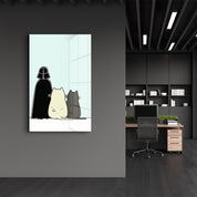 The Purr Side – Glass Wall Art