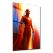 The Scarlet Bolt – Glass Wall Art by HMZ