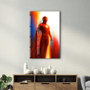 The Scarlet Bolt – Glass Wall Art by HMZ