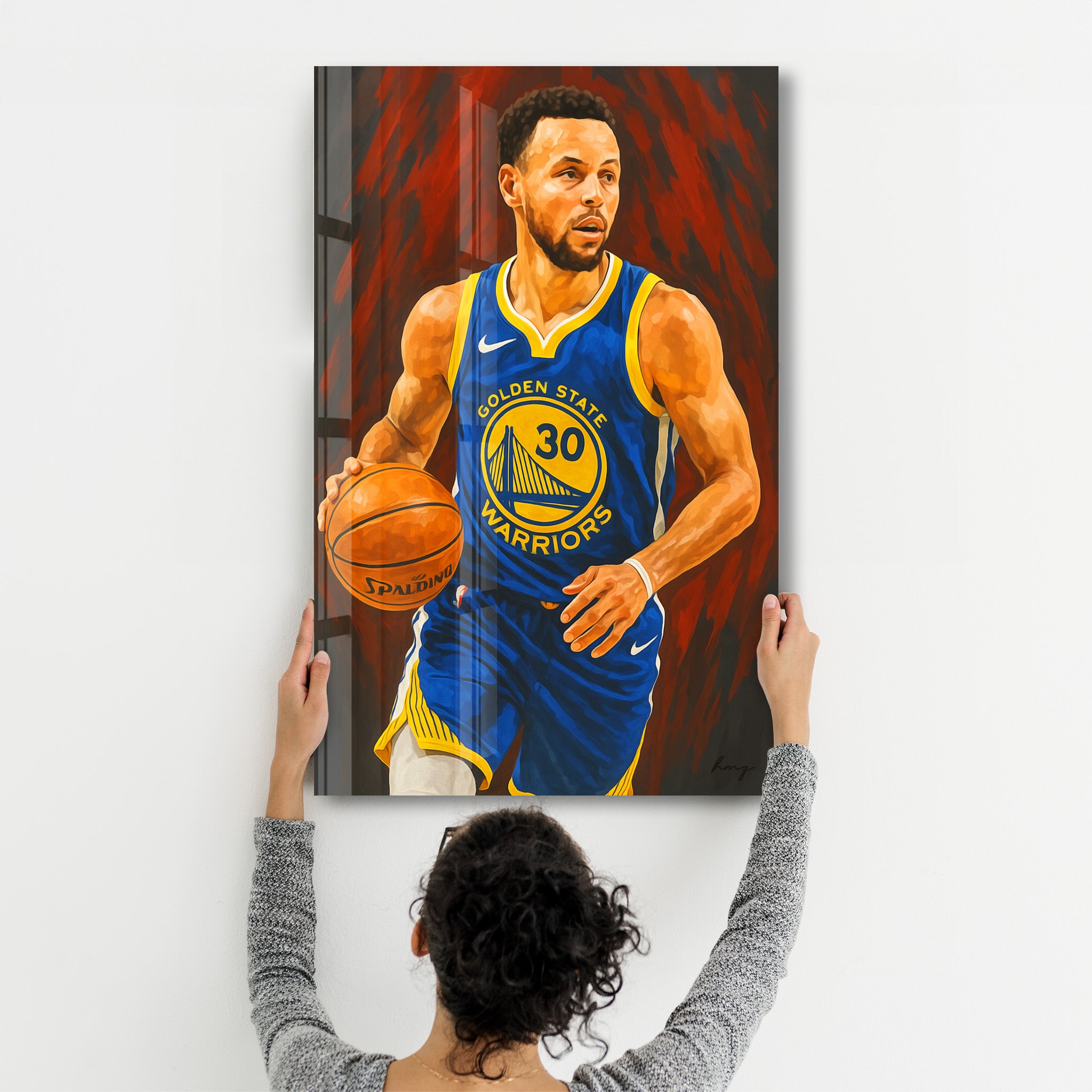 The Sharpshooter – Glass Wall Art by HMZ