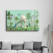 Tropical Oasis – Rectangle Glass Wall Art