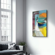 Whispers by the Shore – Glass Wall Art