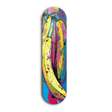 Bananas with Paint | Glass Wall Art
