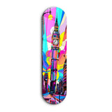 London Skateboard | Glass Wall Art