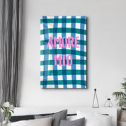 AMORE MIO | Glass Wall Art