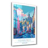 Edinburgh Scotland 2-Travel Posters | Glass Wall Art
