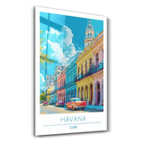 Havana Cuba 2-Travel Posters | Glass Wall Art