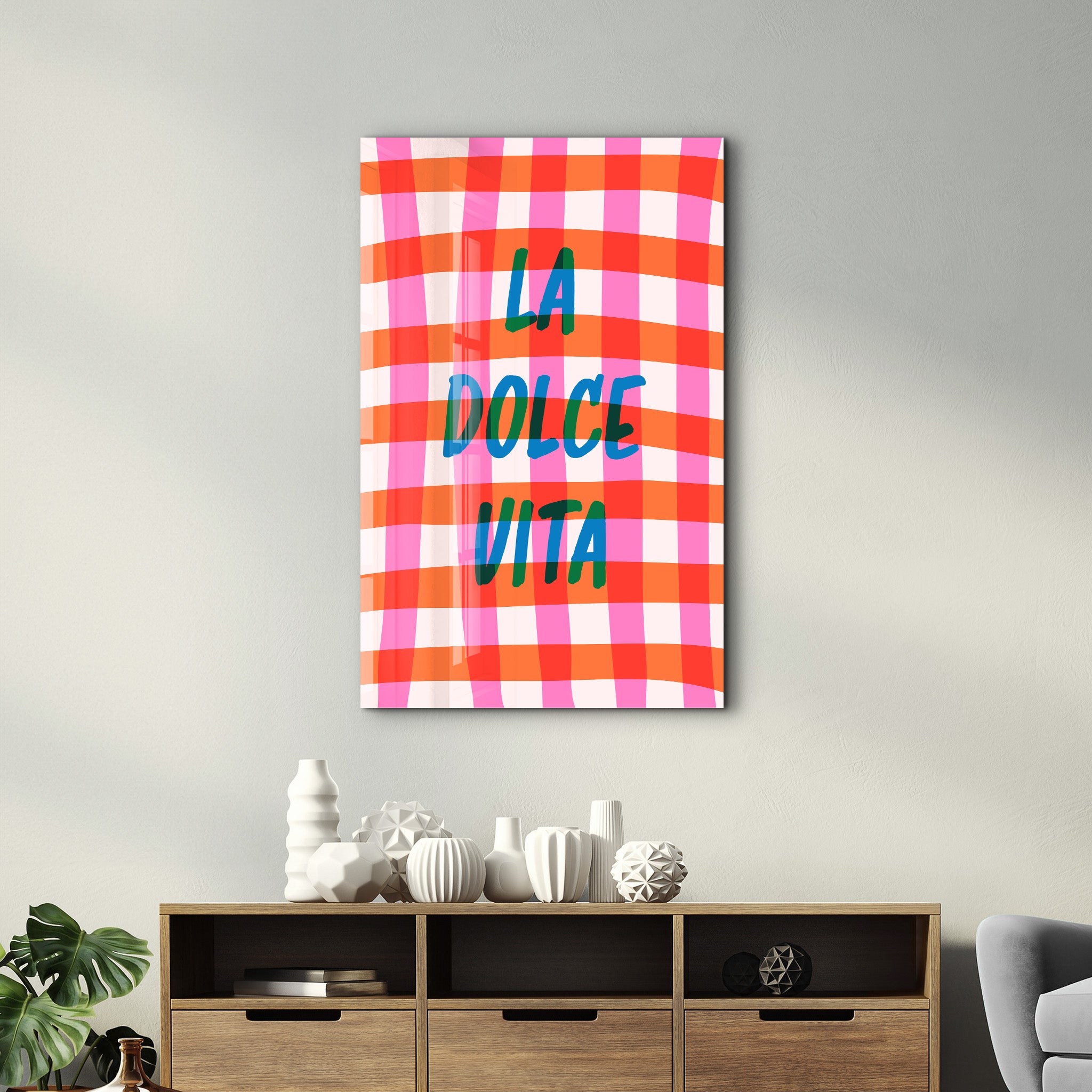 La Dolce Vita 2 | Glass Wall Art
