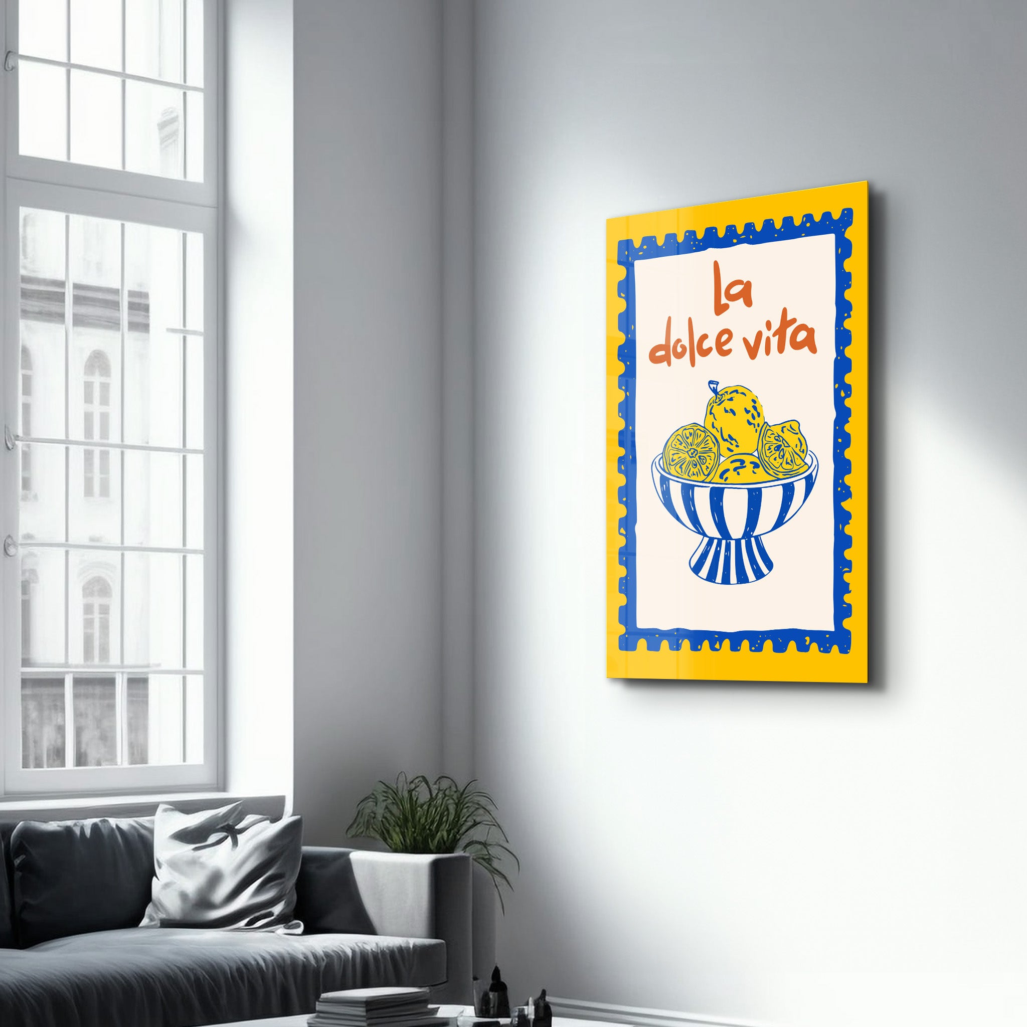 La Dolce Vita | Glass Wall Art