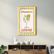 Limoncello Spritz | Glass Wall Art