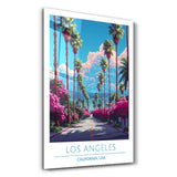 Los Angeles 3-California USA-Travel Posters | Glass Wall Art