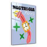 Nostalgia Fever | Glass Wall Art