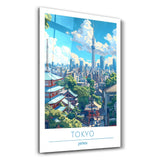 Tokyo Japan 2-Travel Posters | Glass Wall Art
