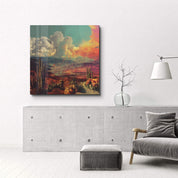 Between Earth and Sky | Glass Wall Art