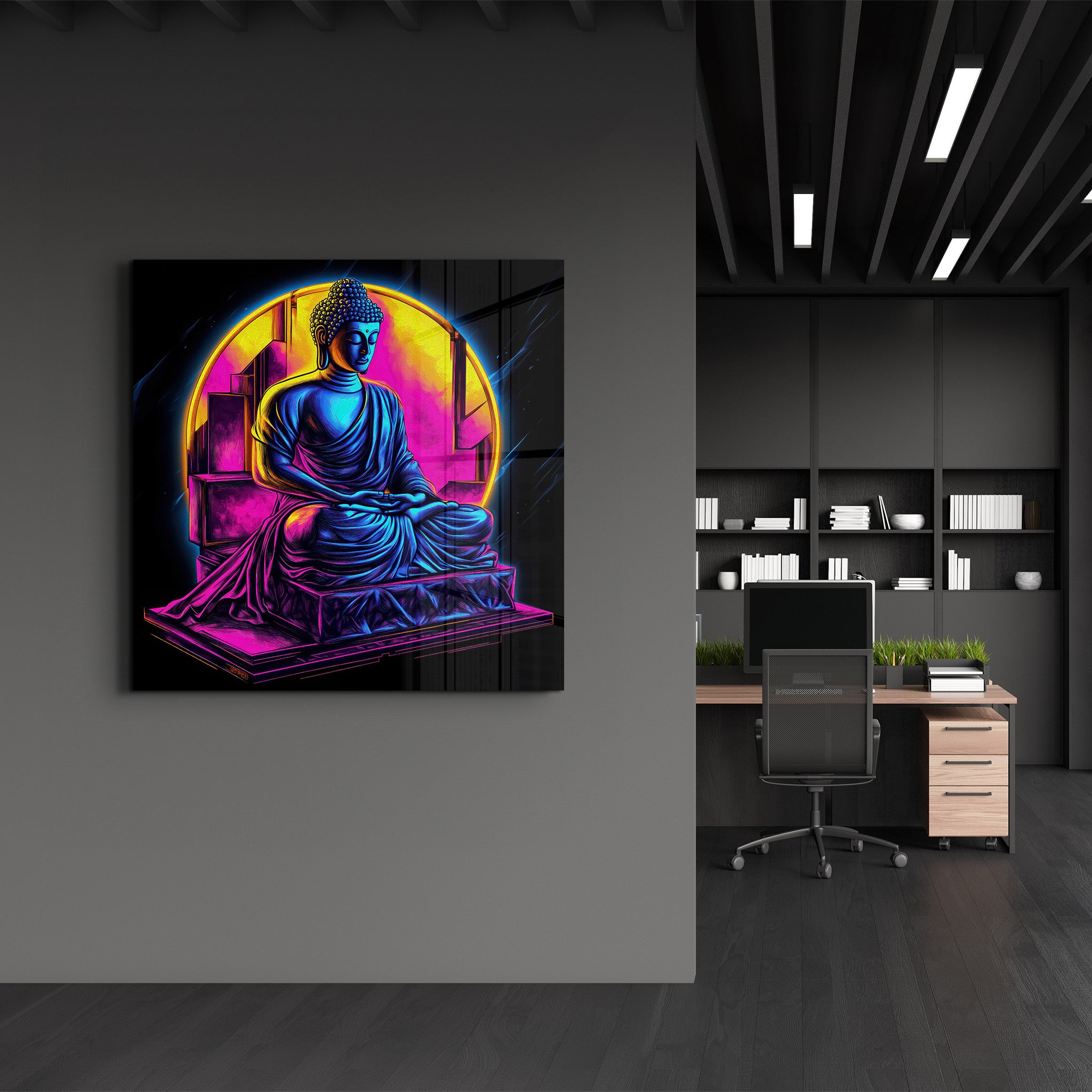 Buddha | Glass Wall Art