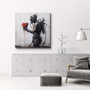 Cyberpunk Street Art | Glass Wall Art