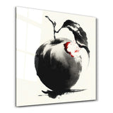 First Bite | Glass Wall Art