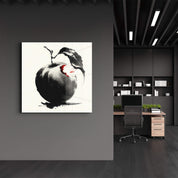 First Bite | Glass Wall Art