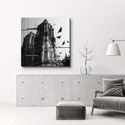 Gothic Cathedral in Motion | Glass Wall Art