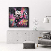Mouse Unleashed | Glass Wall Art