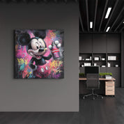 Mouse Unleashed | Glass Wall Art