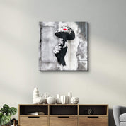 The Uprising: Mushroom Manifesto | Glass Wall Art