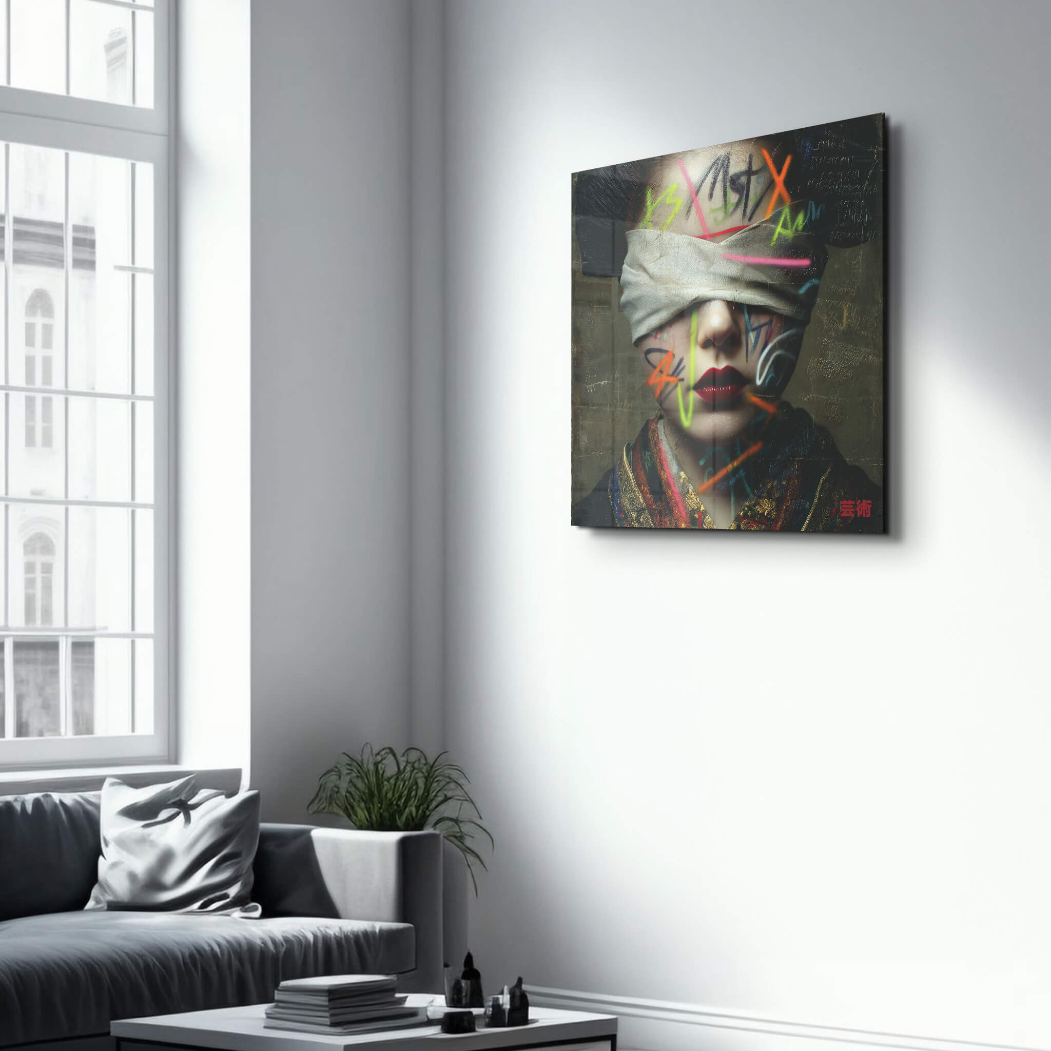 Voices Unseen | Glass Wall Art