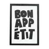 BON APPÉTIT – Wooden Letter Wall Art