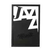 Jazz Music – Modern Wooden Music Typography Wall Art