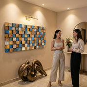 Smoked Colored | Premium Wood Handmade Wall Sculpture