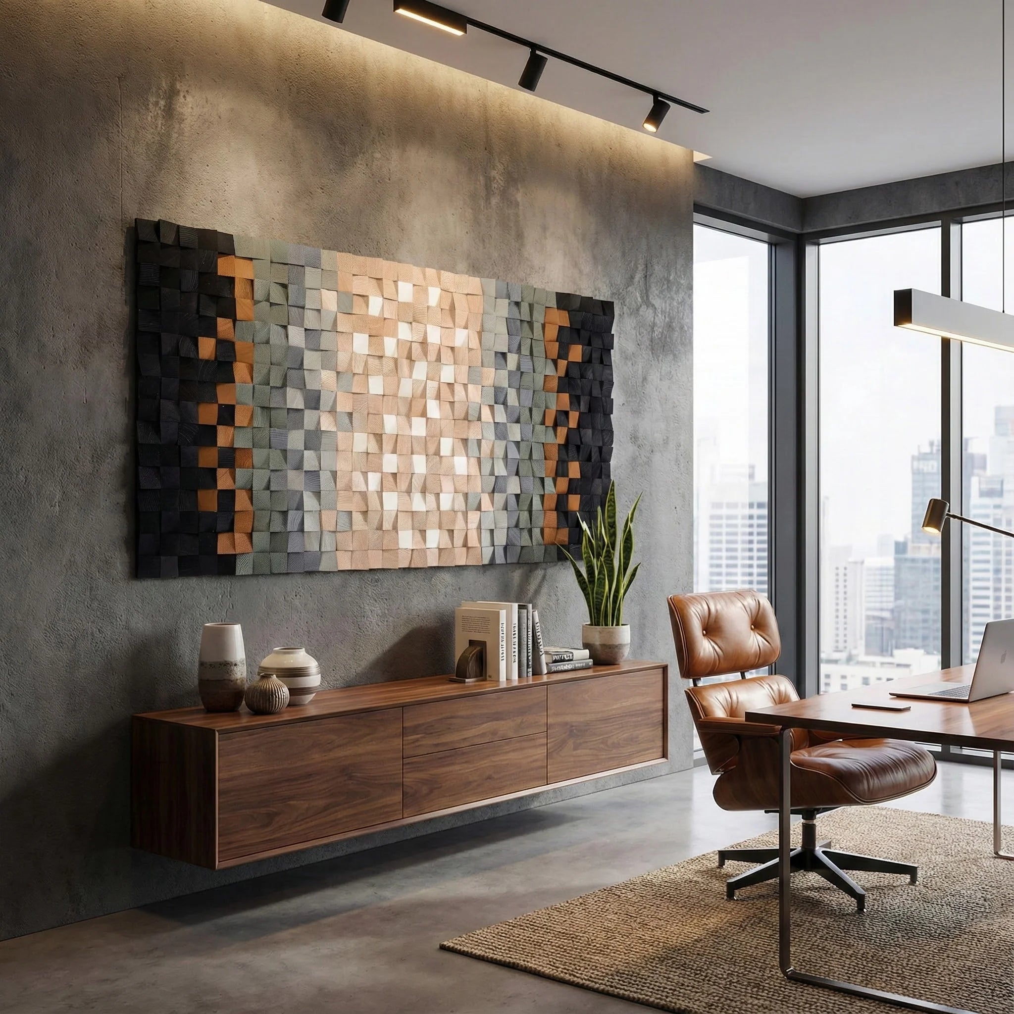 Mother Earth | Premium Wood Handmade Wall Sculpture - Limited Edition