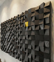 ・"Stand out from the Crowd"・Premium Wood Handmade Wall Sculpture - Limited Edition