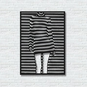 ・"Metal Fashion"・Premium Metal Wall Art - Limited Edition - ArtDesigna Glass Printing Wall Art