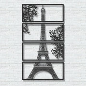 ・"Eiffel Tower"・Premium Metal Wall Art - Limited Edition - ArtDesigna Glass Printing Wall Art