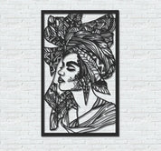 ・"Cuban Woman"・Premium Metal Wall Art - Limited Edition - ArtDesigna Glass Printing Wall Art