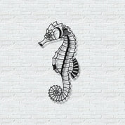 ・"SeaHorse"・Premium Metal Wall Art - Limited Edition - ArtDesigna Glass Printing Wall Art