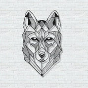 ・"Wolf Head"・Premium Metal Wall Art - Limited Edition - ArtDesigna Glass Printing Wall Art