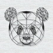 ・"Panda"・Premium Metal Wall Art - Limited Edition - ArtDesigna Glass Printing Wall Art