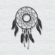 ・"Dreamcatcher"・Premium Metal Wall Art - Limited Edition - ArtDesigna Glass Printing Wall Art