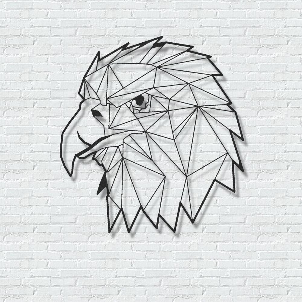 ・"Eagle Head"・Premium Metal Wall Art - Limited Edition - ArtDesigna Glass Printing Wall Art