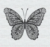 ・"Butterfly"・Premium Metal Wall Art - Limited Edition - ArtDesigna Glass Printing Wall Art