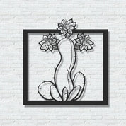 ・"Cactus"・Premium Metal Wall Art - Limited Edition - ArtDesigna Glass Printing Wall Art