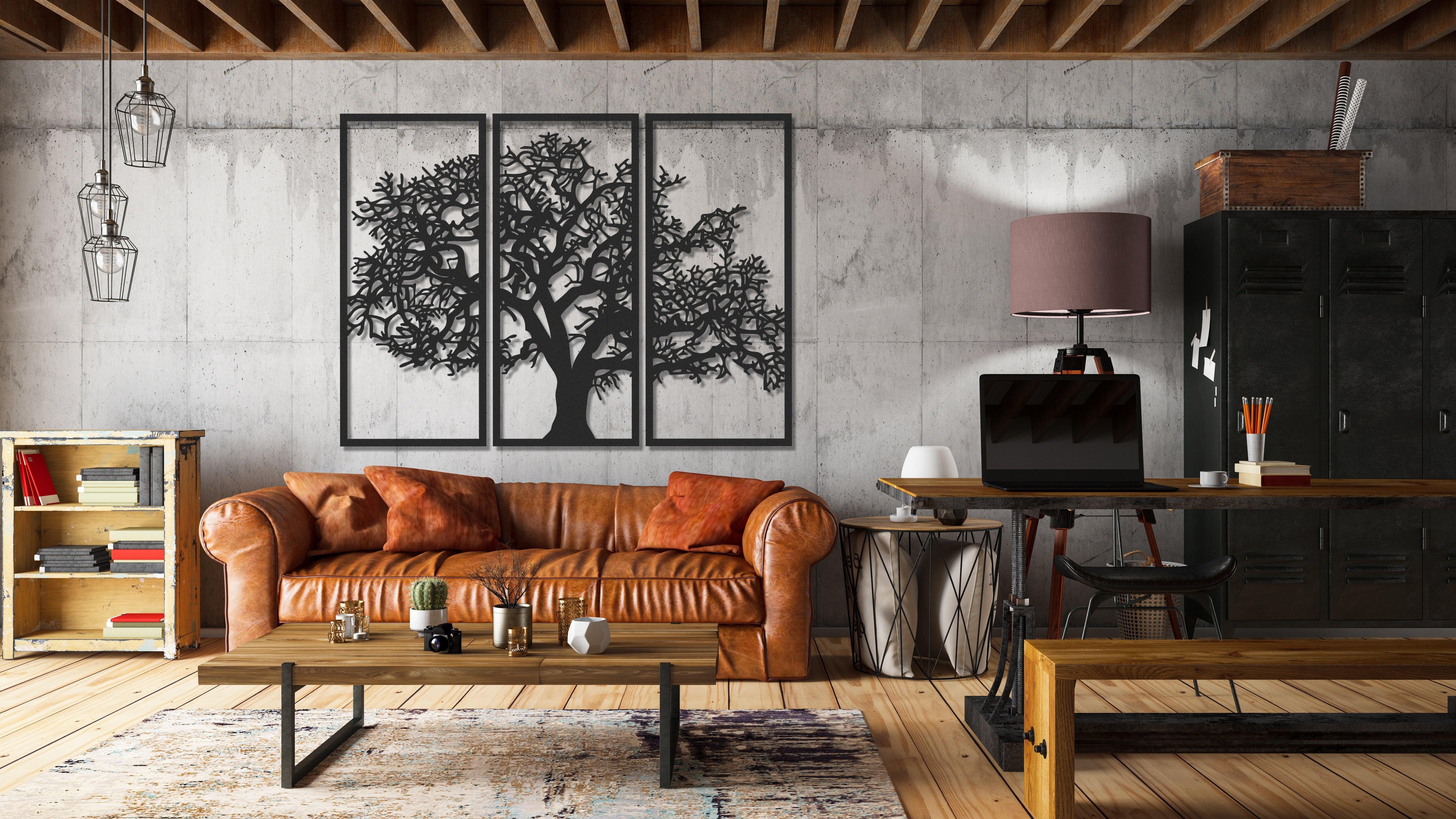 ・"Plane Tree"・Premium Metal Wall Art - Limited Edition - ArtDesigna Glass Printing Wall Art