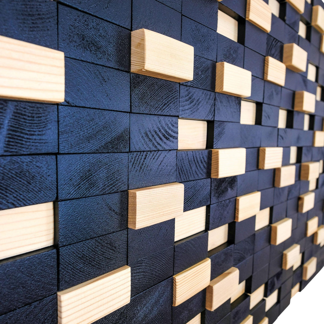 ・"Checkmate"・Premium Wood Handmade Wall Sculpture - Limited Edition - ArtDesigna Glass Printing Wall Art