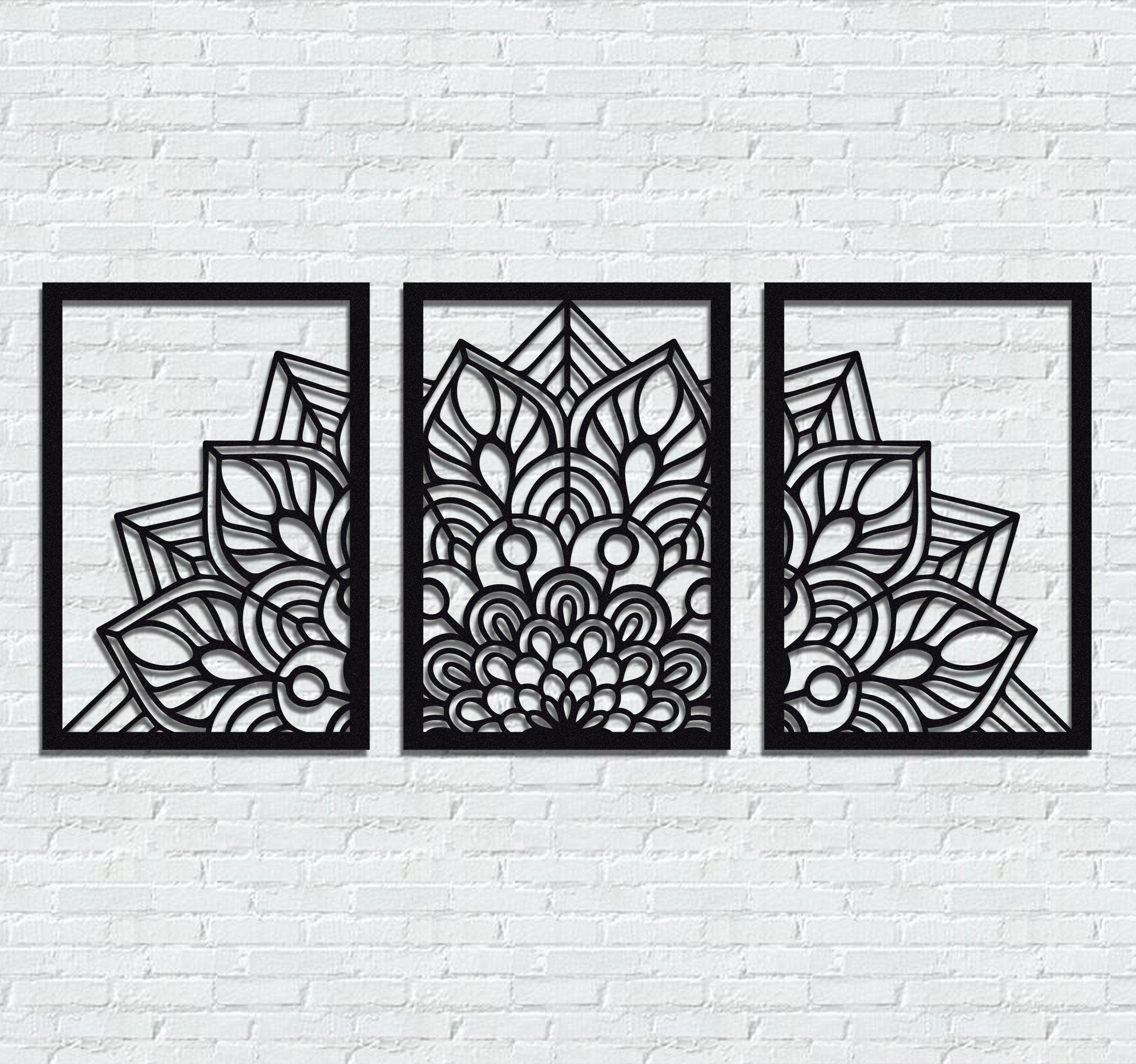 ・"Mandala"・Premium Metal Wall Art - Limited Edition - ArtDesigna Glass Printing Wall Art