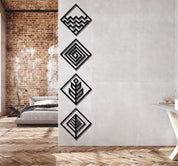 ・"Four Elements"・Premium Metal Wall Art - Limited Edition - ArtDesigna Glass Printing Wall Art