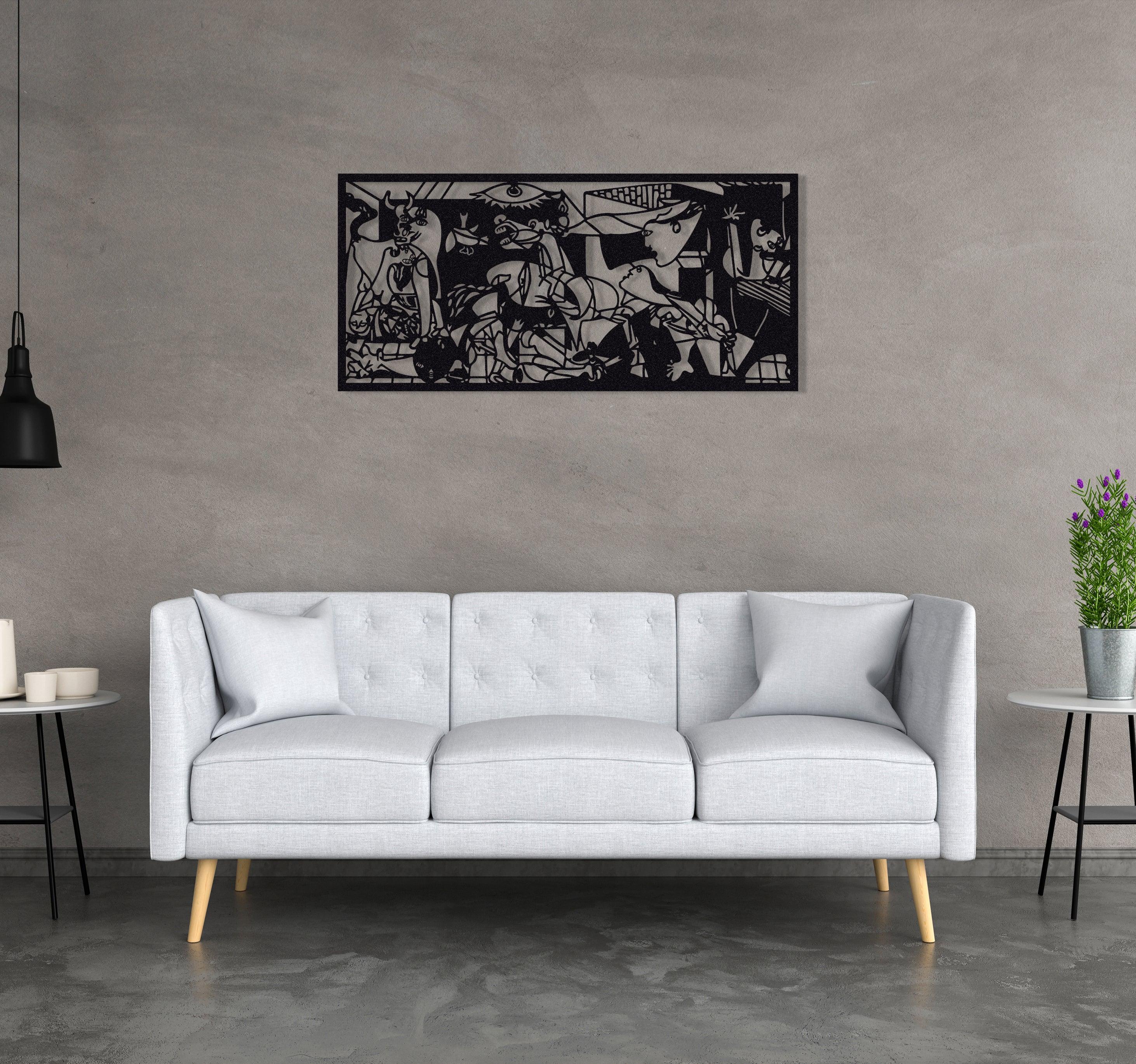・"Guernica Pablo Picasso"・Premium Metal Wall Art - Limited Edition - ArtDesigna Glass Printing Wall Art