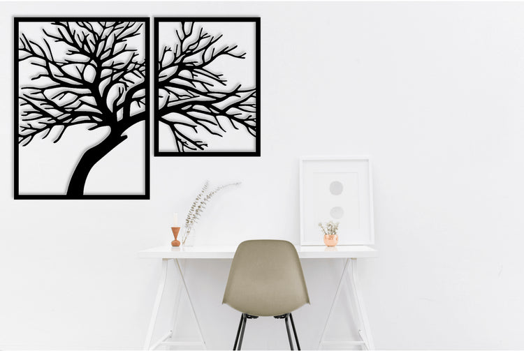 ・"Tree"・Premium Metal Wall Art - Limited Edition - ArtDesigna Glass Printing Wall Art